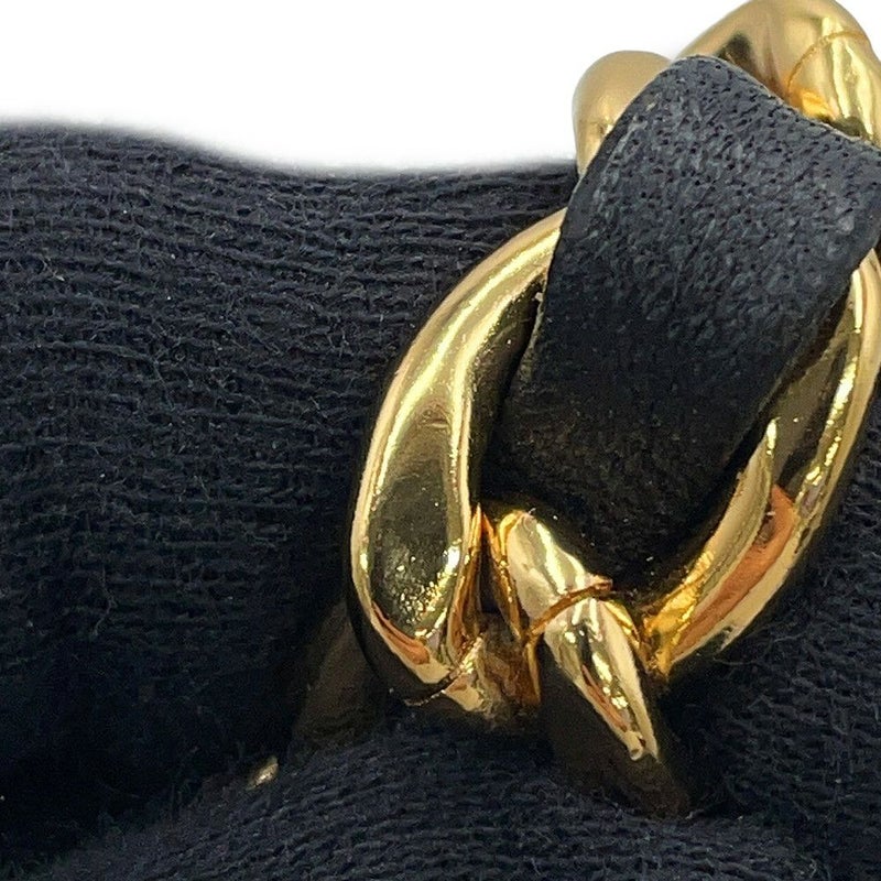 シャネル チェーンベルト ココマーク レザー メタル B24C CHANEL アクセサリー 黒