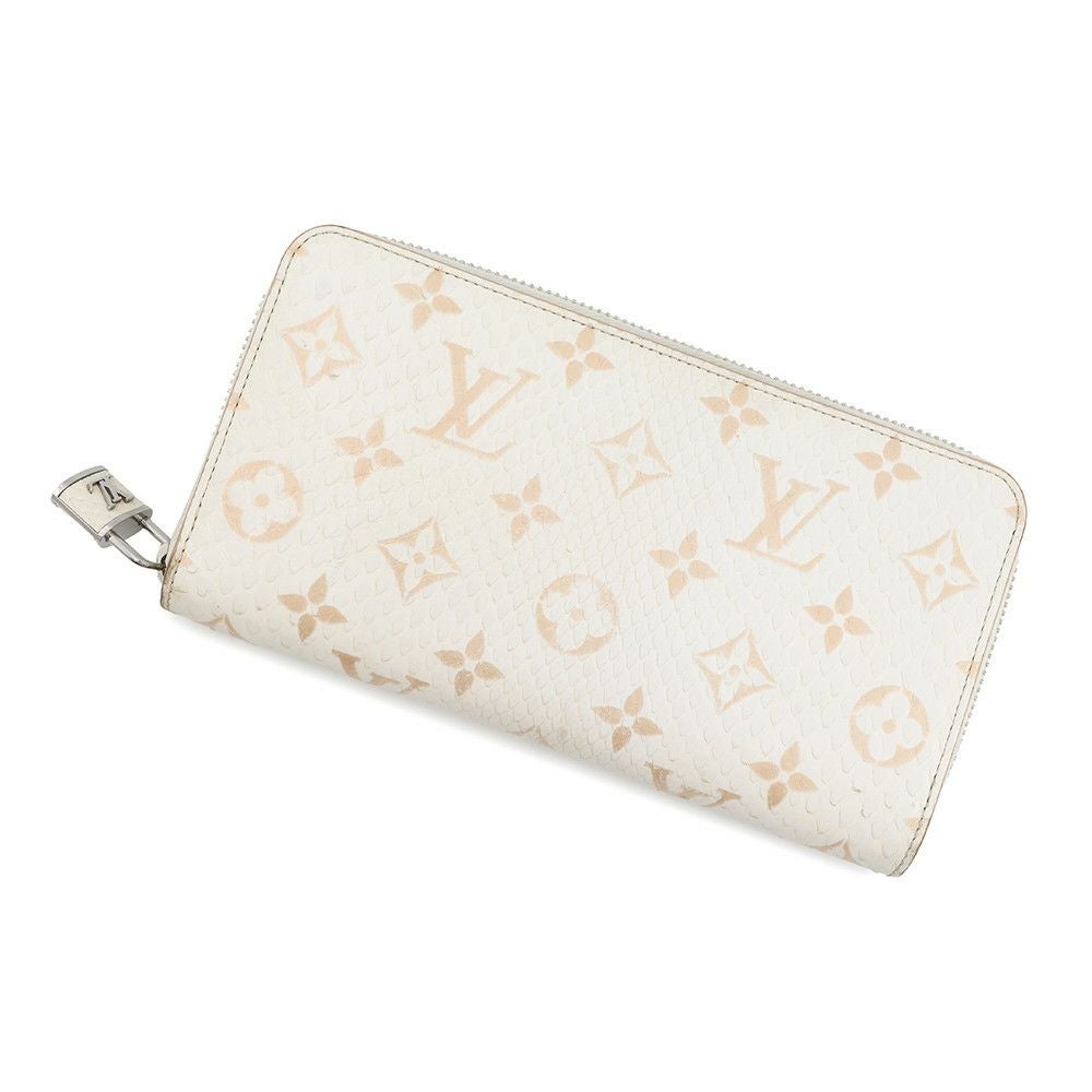 ルイヴィトン 長財布 モノグラム/パイソン ジッピーウォレット N97773