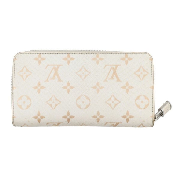 ルイヴィトン 長財布 モノグラム/パイソン ジッピーウォレット N97773 LOUIS VUITTON 財布 白