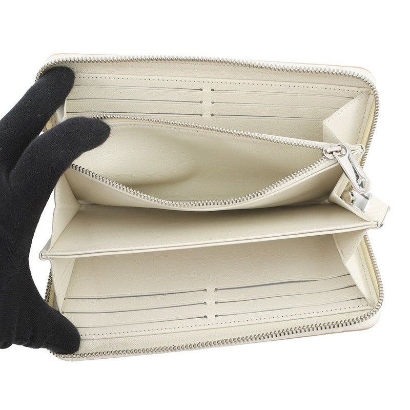 ルイヴィトン 長財布 モノグラム/パイソン ジッピーウォレット N97773 LOUIS VUITTON 財布 白