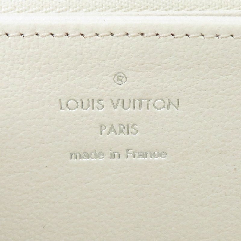 ルイヴィトン 長財布 モノグラム/パイソン ジッピーウォレット N97773 LOUIS VUITTON 財布 白