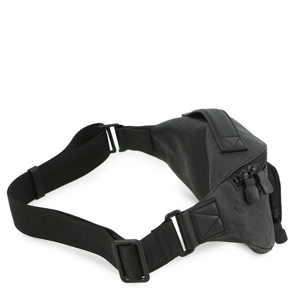 ルイヴィトン ボディバッグ モノグラム・シャドウ ラッシュ・バムバッグ M47058 ウエストバッグ 黒 ブラック