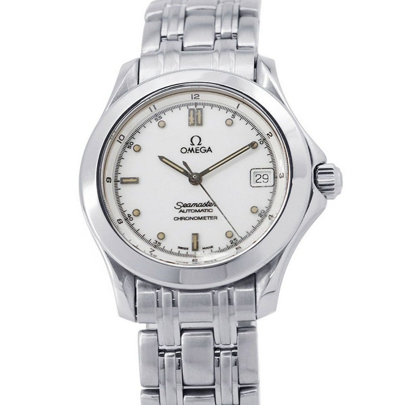 オメガ シーマスター 120 2501.20 OMEGA 腕時計 白文字盤
