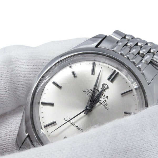 オメガ シーマスター クロノメーター OMEGA 腕時計 シルバー文字盤