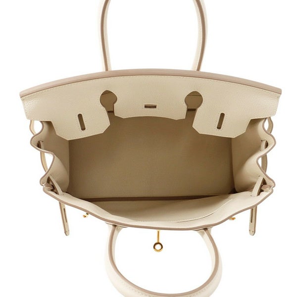 エルメス バーキン30 クレ/ゴールド金具 トゴ W刻印 HERMES Birkin ハンドバッグ