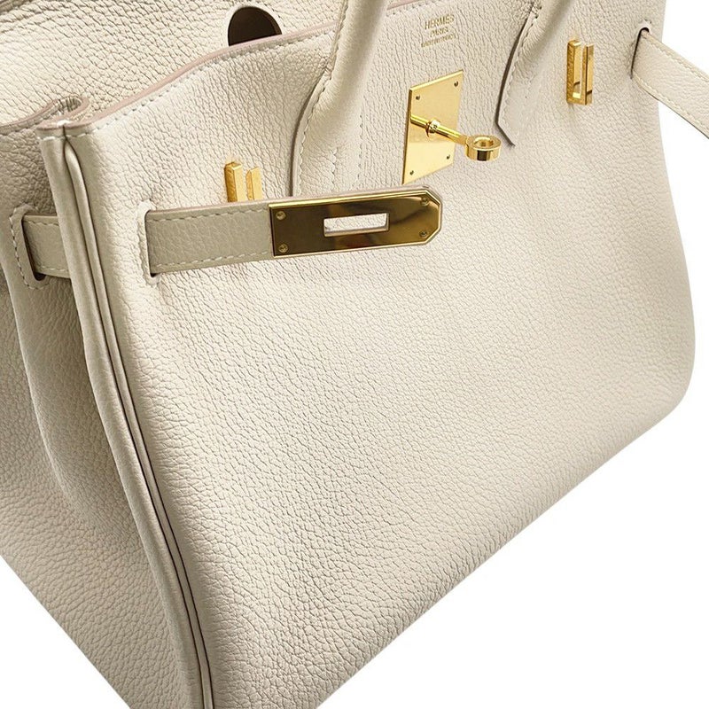 エルメス バーキン30 クレ/ゴールド金具 トゴ W刻印 HERMES Birkin ハンドバッグ