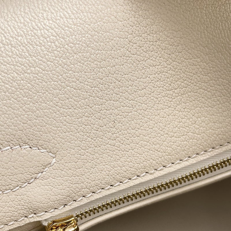 エルメス バーキン30 クレ/ゴールド金具 トゴ W刻印 HERMES Birkin ハンドバッグ