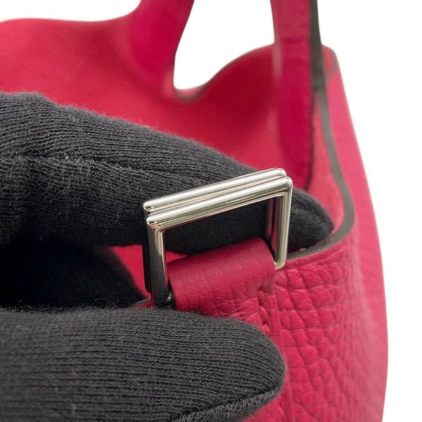 エルメス ピコタンロックPM タッチ フランボワーズ/シルバー金具 トリヨンクレマンス/アリゲーターマット Z刻印