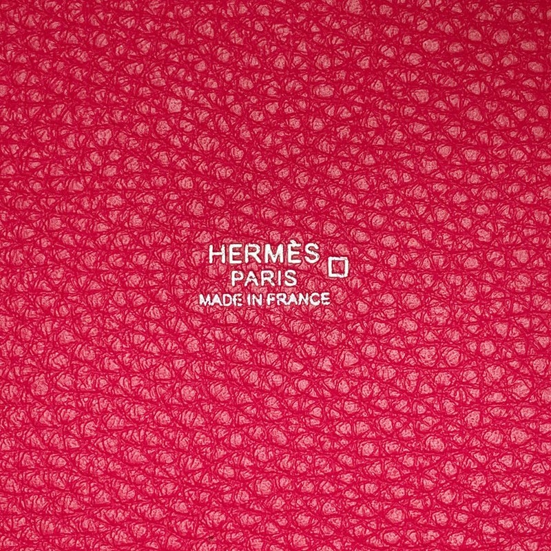 エルメス ピコタンロックPM タッチ フランボワーズ/シルバー金具 トリヨンクレマンス/アリゲーターマット Z刻印