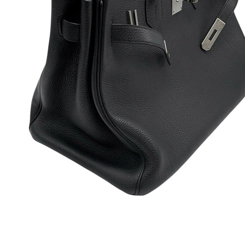 エルメス バーキン35 ブラック/シルバー金具 トゴ C刻印 HERMES Birkin ハンドバッグ 黒