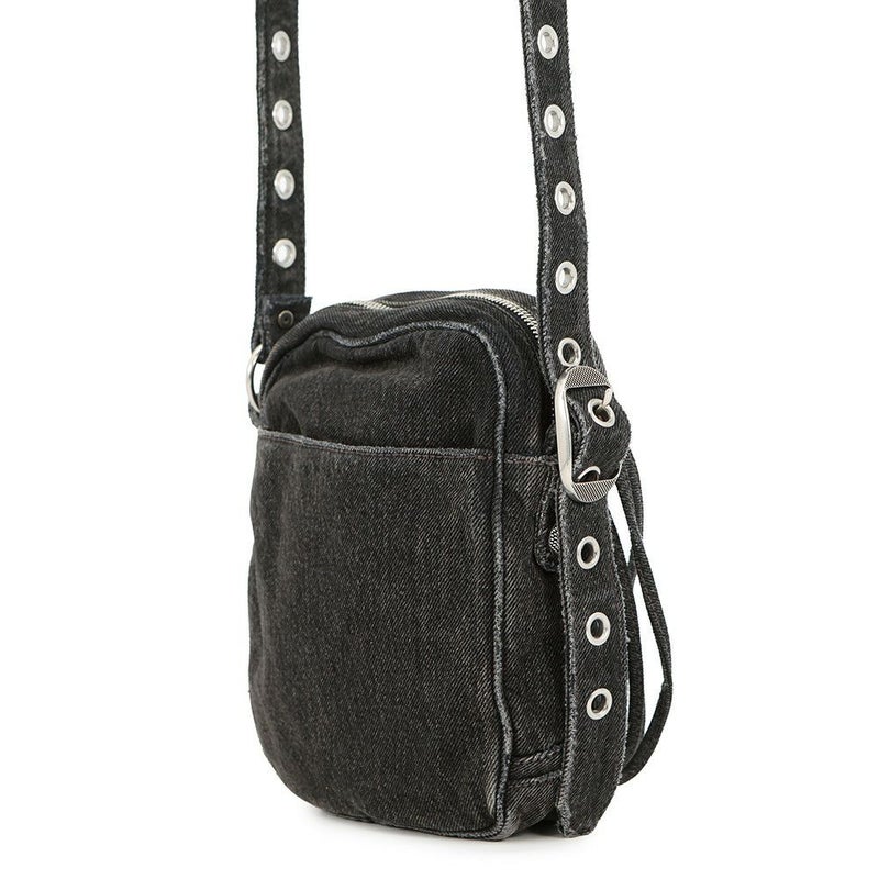 バレンシアガ ショルダーバッグ ル カゴール クロスボディバッグ デニム 719065 BALENCIAGA バッグ 黒