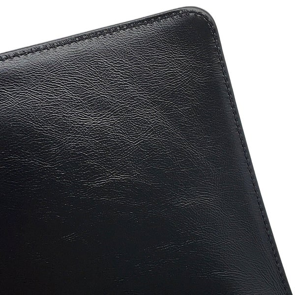 シャネル チェーンショルダーバッグ ボーイシャネル ストライプ レザー A67086 CHANEL バッグ 黒