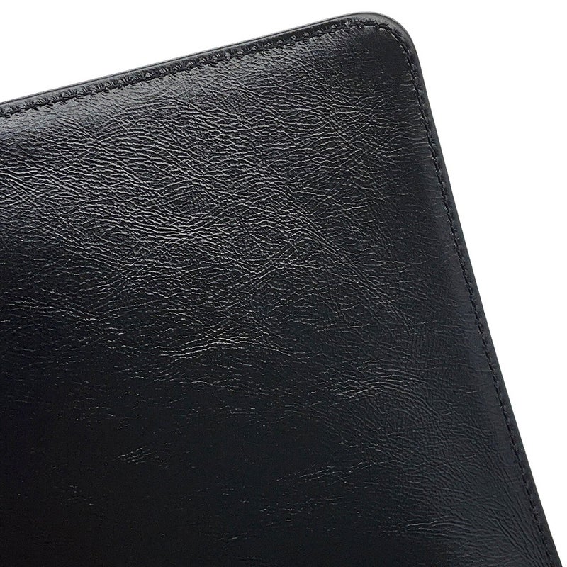 シャネル チェーンショルダーバッグ ボーイシャネル ストライプ レザー A67086 CHANEL バッグ 黒