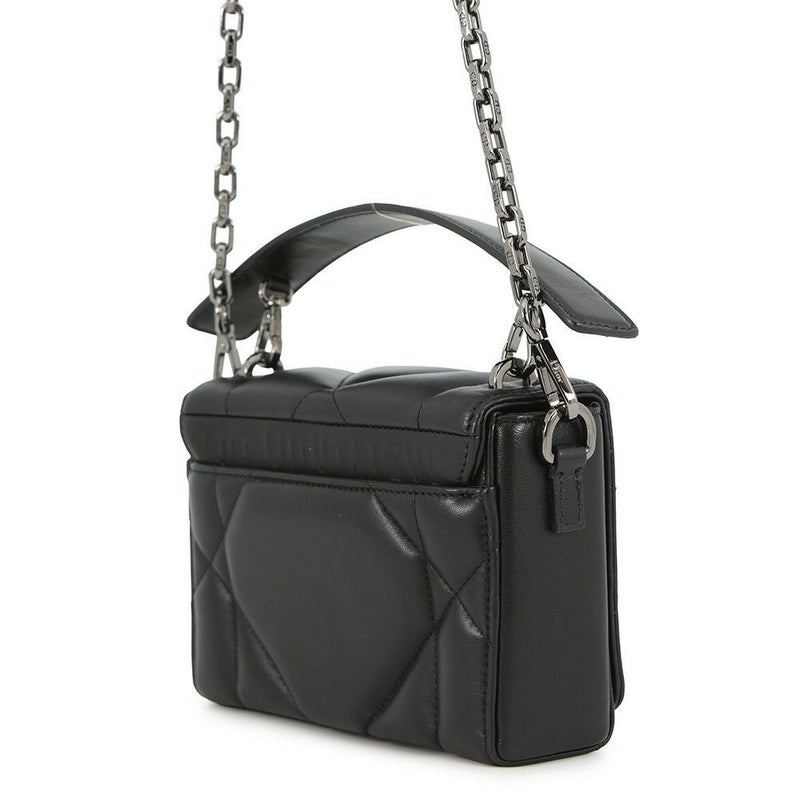 クリスチャン・ディオール ハンドバッグ マキシカナージュ 30 Montaigne モンテーニュ M9218BNNA 2way 黒