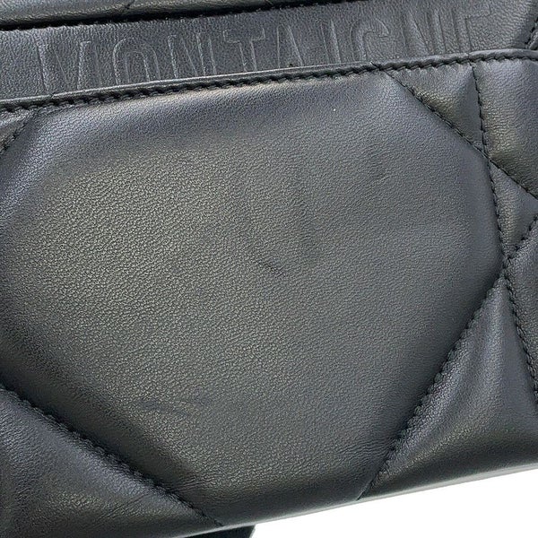 クリスチャン・ディオール ハンドバッグ マキシカナージュ 30 Montaigne モンテーニュ M9218BNNA 2way 黒