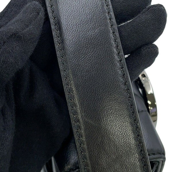 クリスチャン・ディオール ハンドバッグ マキシカナージュ 30 Montaigne モンテーニュ M9218BNNA 2way 黒