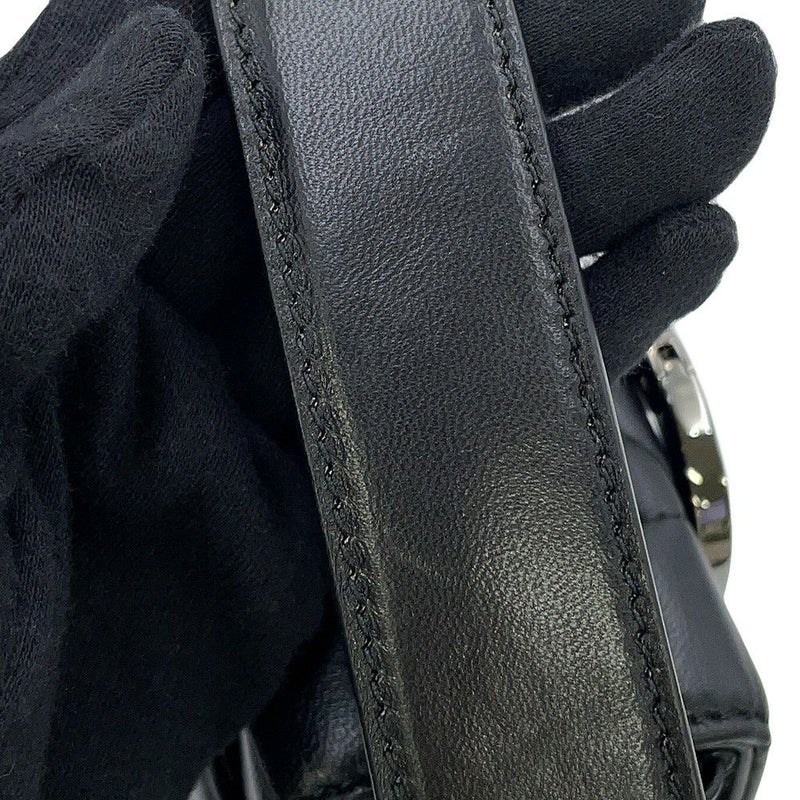 クリスチャン・ディオール ハンドバッグ マキシカナージュ 30 Montaigne モンテーニュ M9218BNNA 2way 黒