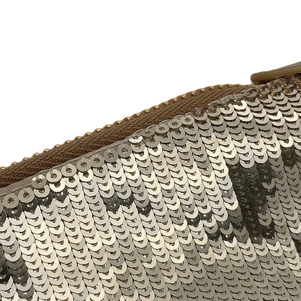 ミュウミュウ チェーンショルダーバッグ スパンコール レザー 5BC103 MIUMIU