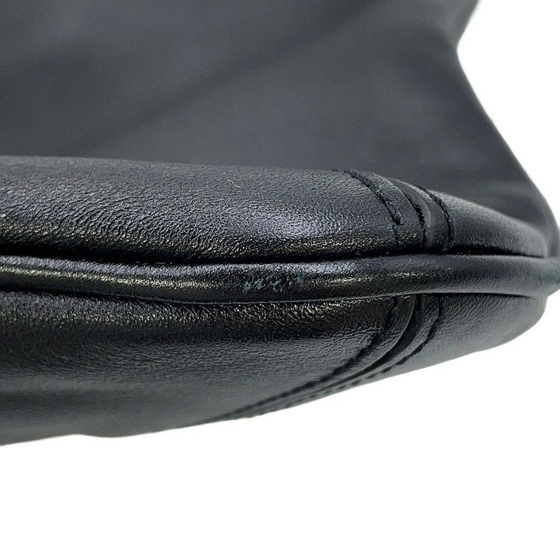 サンローランパリ ショルダーバッグ ホーボーバッグ レザー 372086 SAINT LAURENT PARIS 黒