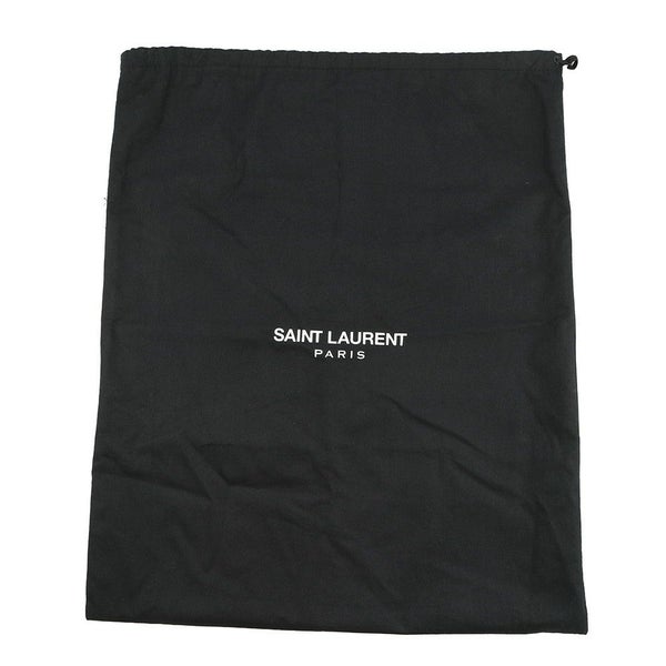 サンローランパリ ショルダーバッグ ホーボーバッグ レザー 372086 SAINT LAURENT PARIS 黒