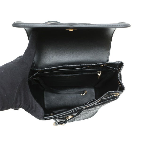 シャネル リュック フィリグリー マトラッセ ココマーク キャビアスキン A57090 バックパック バッグ 黒