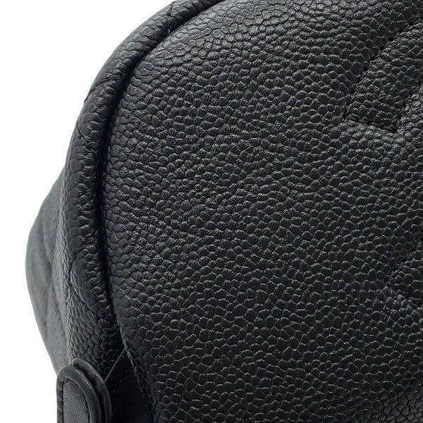 シャネル リュック フィリグリー マトラッセ ココマーク キャビアスキン A57090 バックパック バッグ 黒