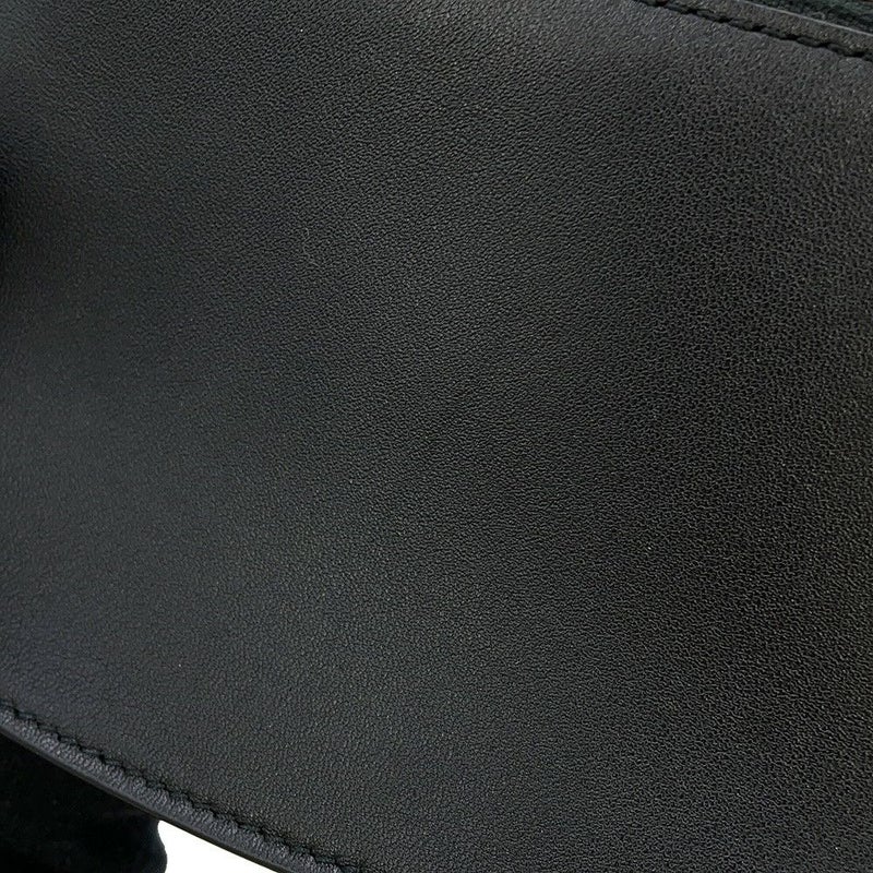 バーバリー チェーンショルダーバッグ マイクロ シールド レザー 8079856 BURBERRY 黒