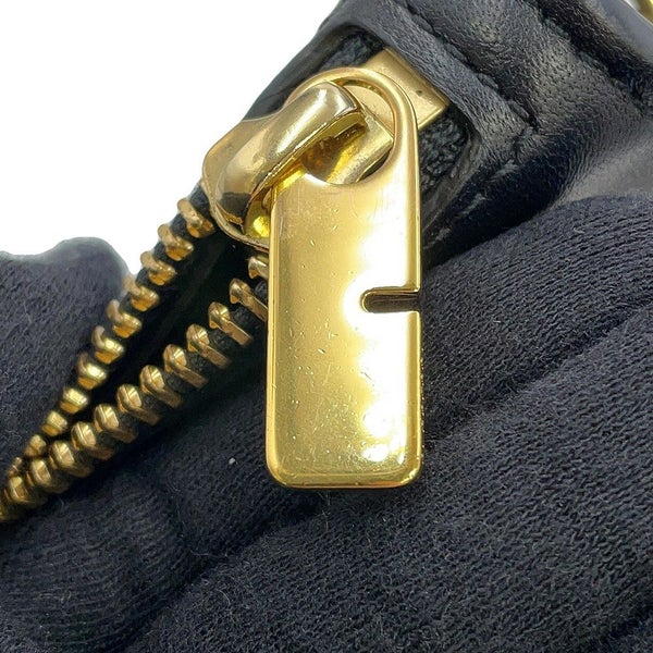 バーバリー チェーンショルダーバッグ マイクロ シールド レザー 8079856 BURBERRY 黒