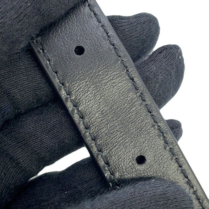 バーバリー ショルダーバッグ アイコンストライプ ルイーズバッグ PVC レザー 8051846 BURBERRY 黒