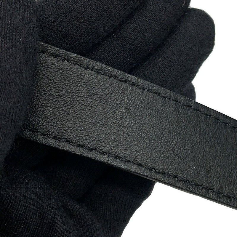 フェンディ ショルダーバッグ 縦型 ボックス レザー 7VA519 FENDI 黒