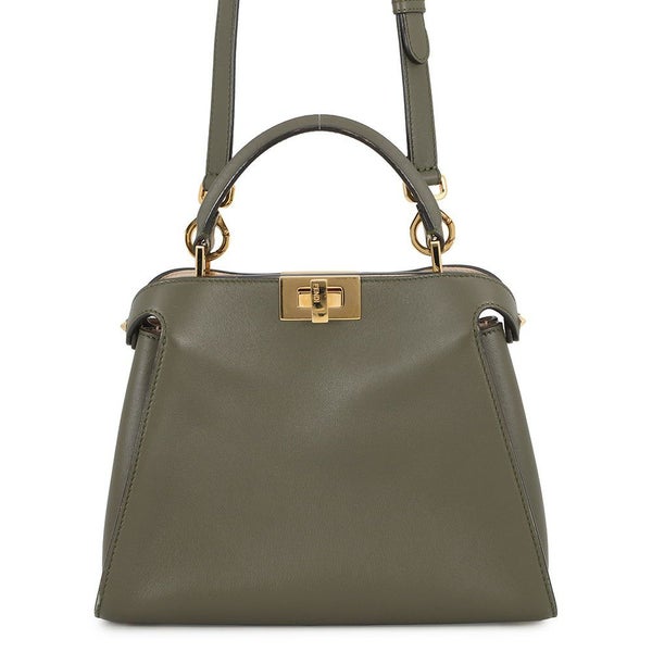 フェンディ ハンドバッグ ピーカブー アイコニック エッセンシャリー 8BN302 FENDI 2wayショルダーバッグ