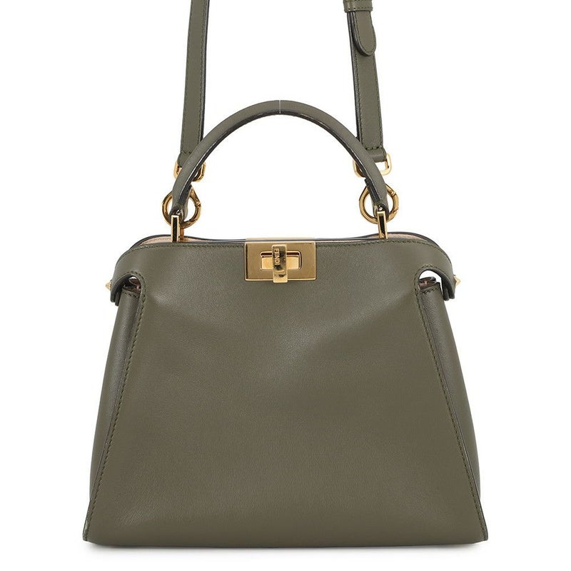 フェンディ ハンドバッグ ピーカブー アイコニック エッセンシャリー 8BN302 FENDI 2wayショルダーバッグ