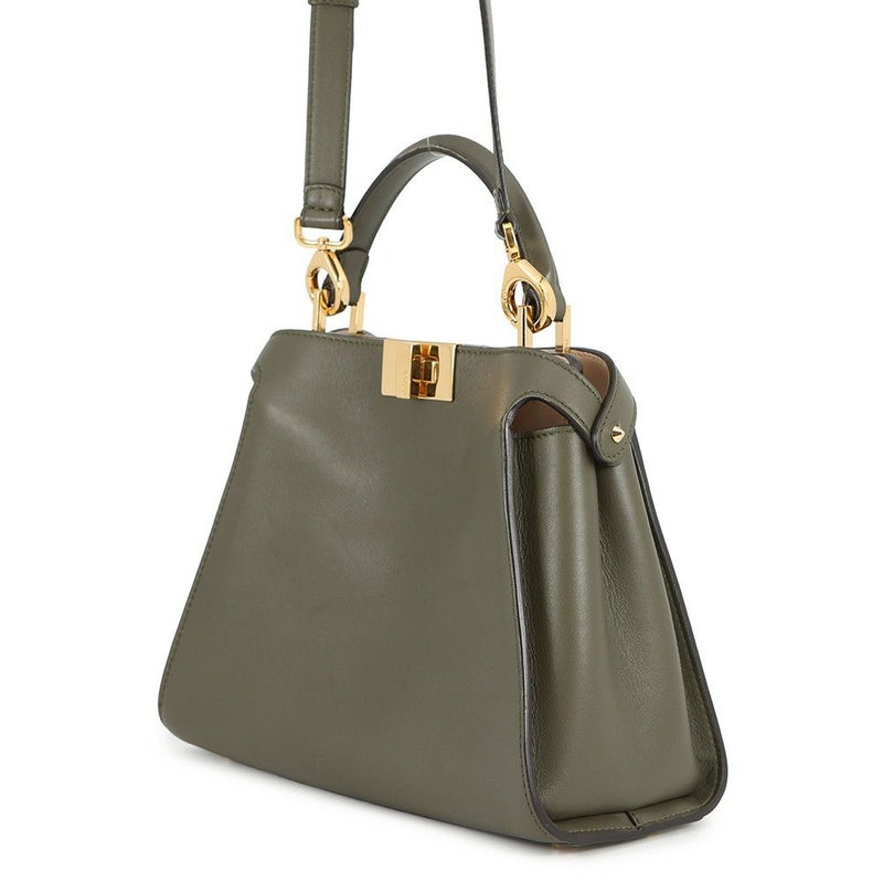 フェンディ ハンドバッグ ピーカブー アイコニック エッセンシャリー 8BN302 FENDI 2wayショルダーバッグ