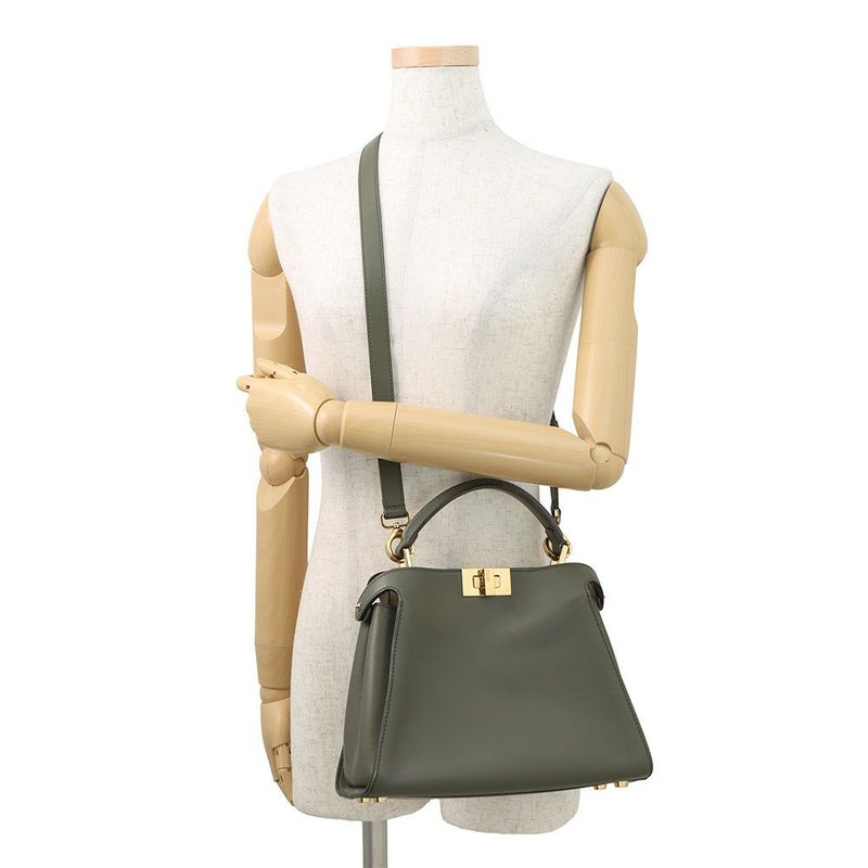 フェンディ ハンドバッグ ピーカブー アイコニック エッセンシャリー 8BN302 FENDI 2wayショルダーバッグ