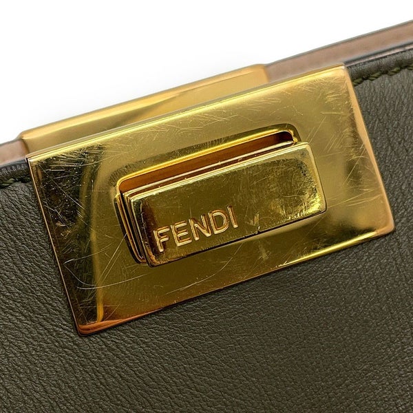 フェンディ ハンドバッグ ピーカブー アイコニック エッセンシャリー 8BN302 FENDI 2wayショルダーバッグ