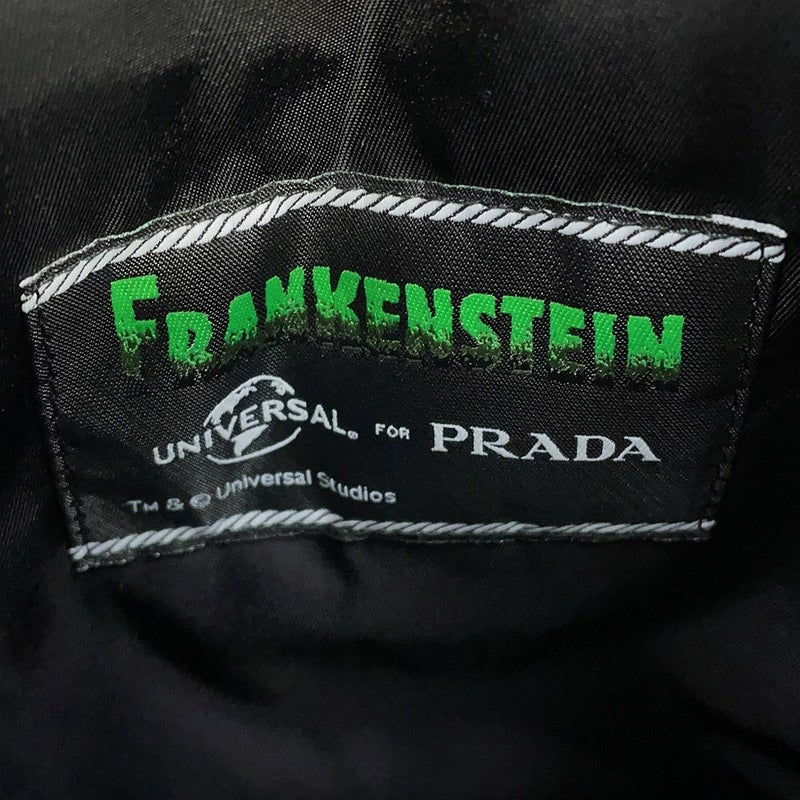 プラダ ハンドバッグ UNIVERSAL STUDIOS for PRADA フランケンシュタイン ハート 1BA252 PRADA 2way 黒