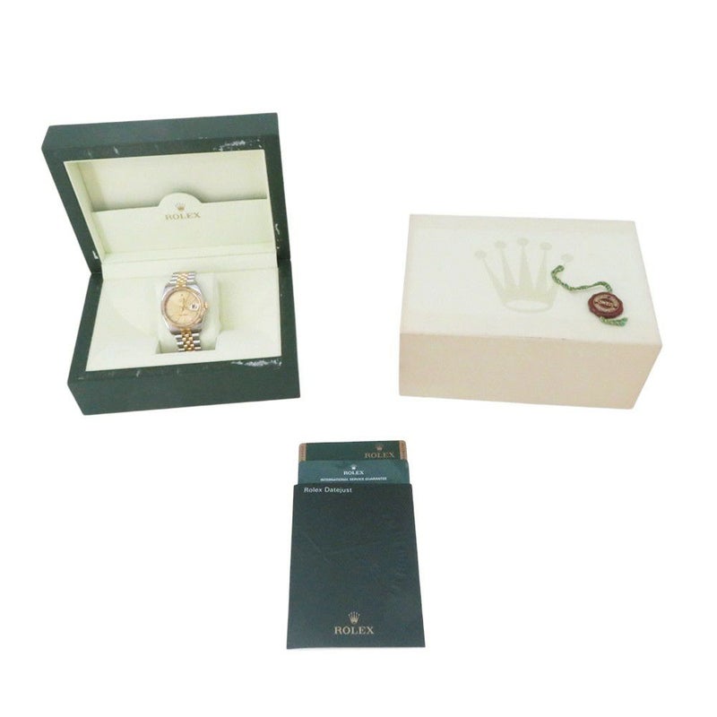 ロレックス デイトジャスト F番 SS/K18YG 116233 ROLEX 腕時計 シャンパン文字盤