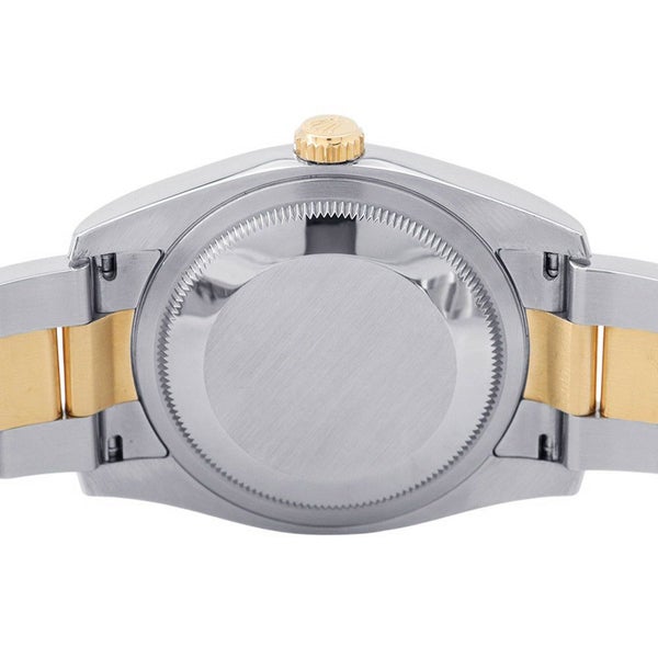 ロレックス デイトジャスト SS/K18YG 10Pダイヤ 116233G ROLEX 腕時計 シルバーコンピューター文字盤