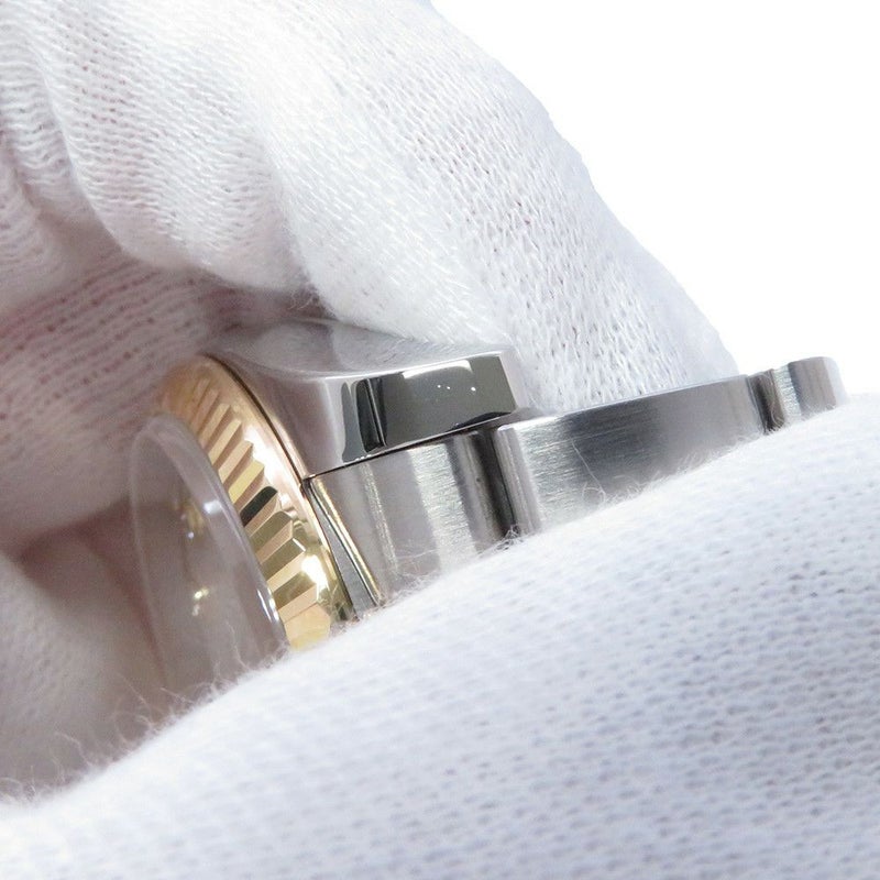 ロレックス デイトジャスト SS/K18YG 10Pダイヤ 116233G ROLEX 腕時計 シルバーコンピューター文字盤