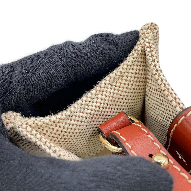 クロエ ハンドバッグ ウッディ トート スモール キャンバス レザー CHC21WS397E6690U Chloe 2way