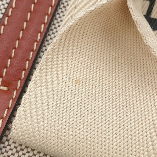 クロエ ハンドバッグ ウッディ トート スモール キャンバス レザー CHC21WS397E6690U Chloe 2way