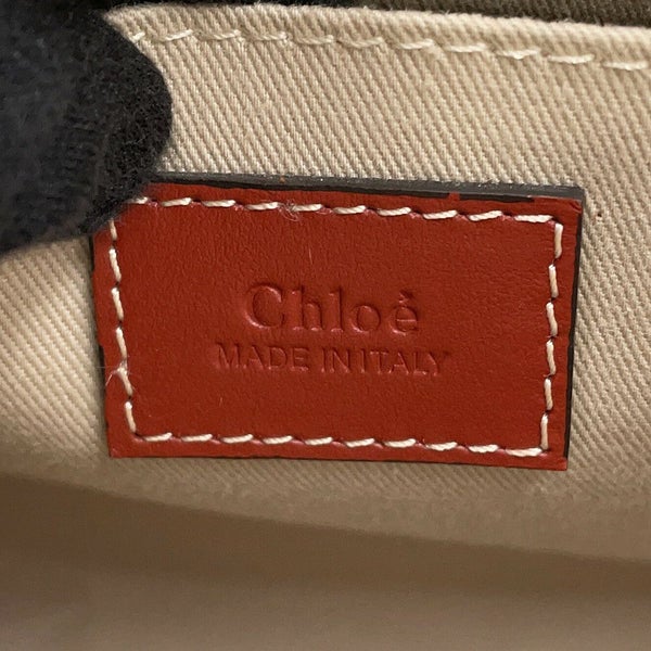 クロエ ハンドバッグ ウッディ トート スモール キャンバス レザー CHC21WS397E6690U Chloe 2way