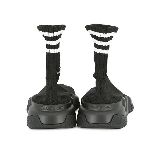 バレンシアガ スニーカー アディダスコラボ ソックススニーカー レディースサイズ35 717589 BALENSIAGA adidas 靴 黒 白