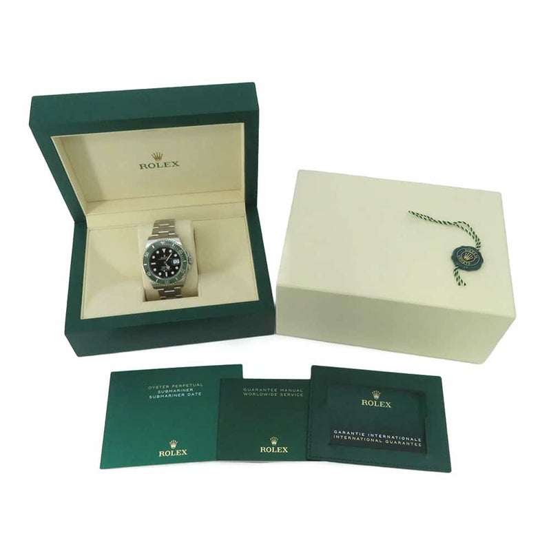 ロレックス サブマリーナ デイト ランダムシリアル ルーレット 126610LV ROLEX 腕時計 ウォッチ 黒文字盤