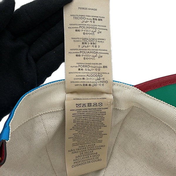 グッチ キャップ アディダスコラボ ベースボールキャップ サイズL 703825 GUCCI 帽子 adidas