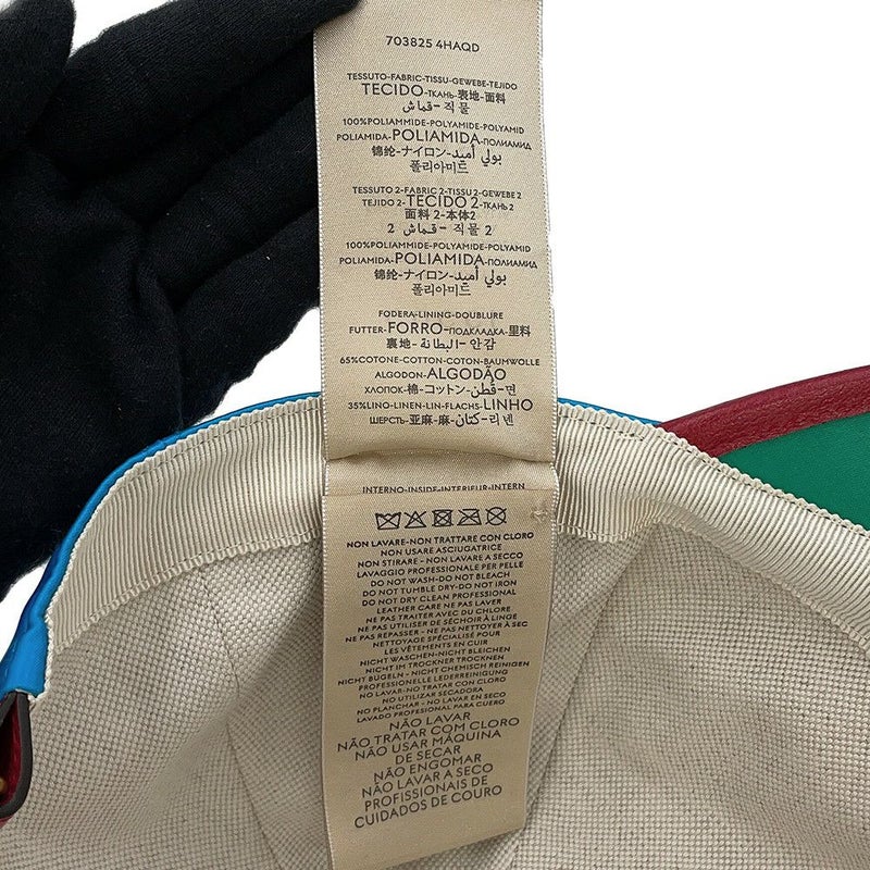 グッチ キャップ アディダスコラボ ベースボールキャップ サイズL 703825 GUCCI 帽子 adidas