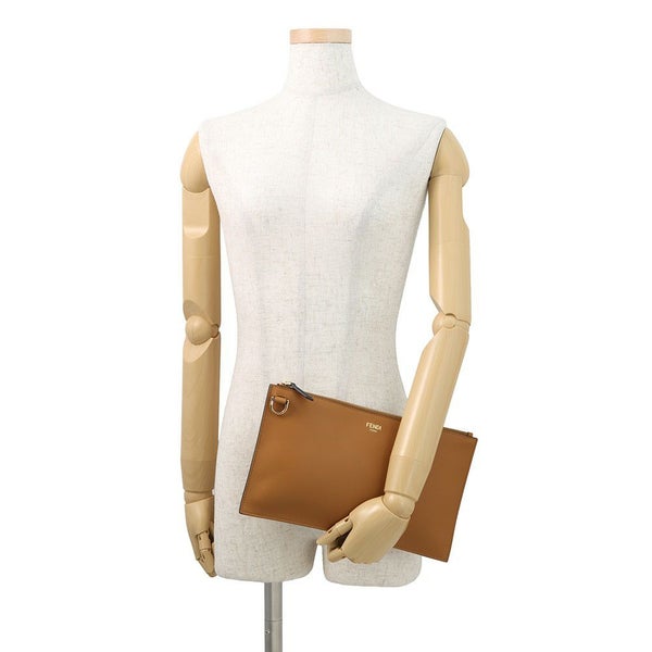 フェンディ クラッチバッグ レザー 8N0149 FENDI バッグ セカンドバッグ
