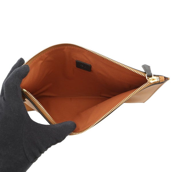 フェンディ クラッチバッグ レザー 8N0149 FENDI バッグ セカンドバッグ