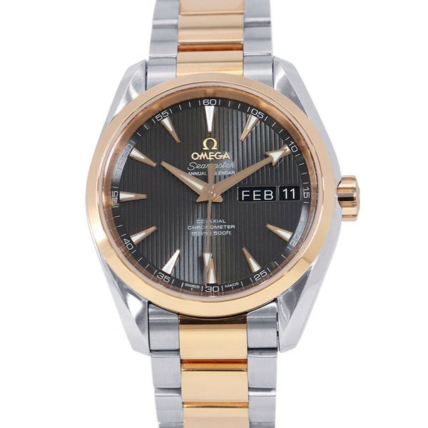 オメガ シーマスター アクアテラ 150M アニュアルカレンダー 231.20.39.22.06.001 OMEGA 腕時計 ウォッチ 黒文字盤