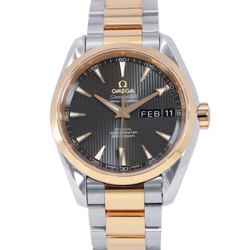 オメガ シーマスター アクアテラ 150M アニュアルカレンダー 231.20.39.22.06.001 OMEGA 腕時計 ウォッチ 黒文字盤